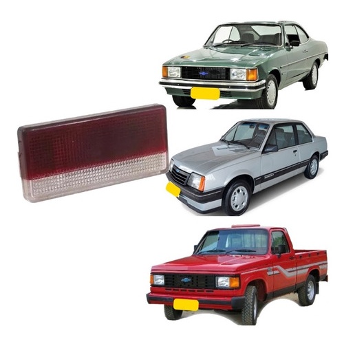 Lanterna Luz Cortesia Porta Opala Caravan Monza D20 em Oferta na Shopee