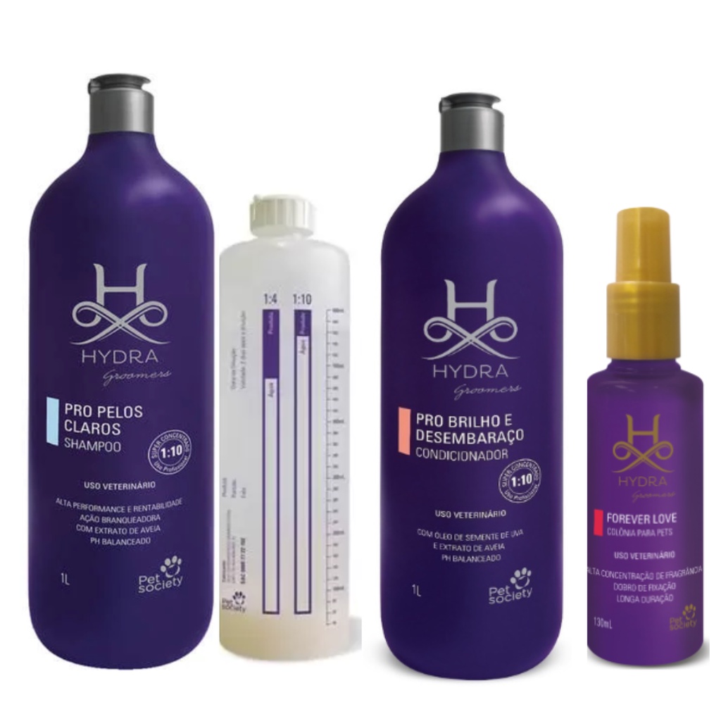 Pelos Claros 1L Brilho 1L Frasco Diluidor Colônia Love Hydra em Oferta na Shopee