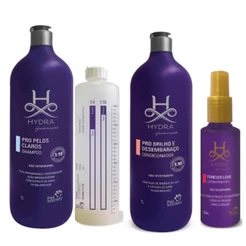 Pelos Claros 1L Brilho 1L Frasco Diluidor Colônia Love Hydra