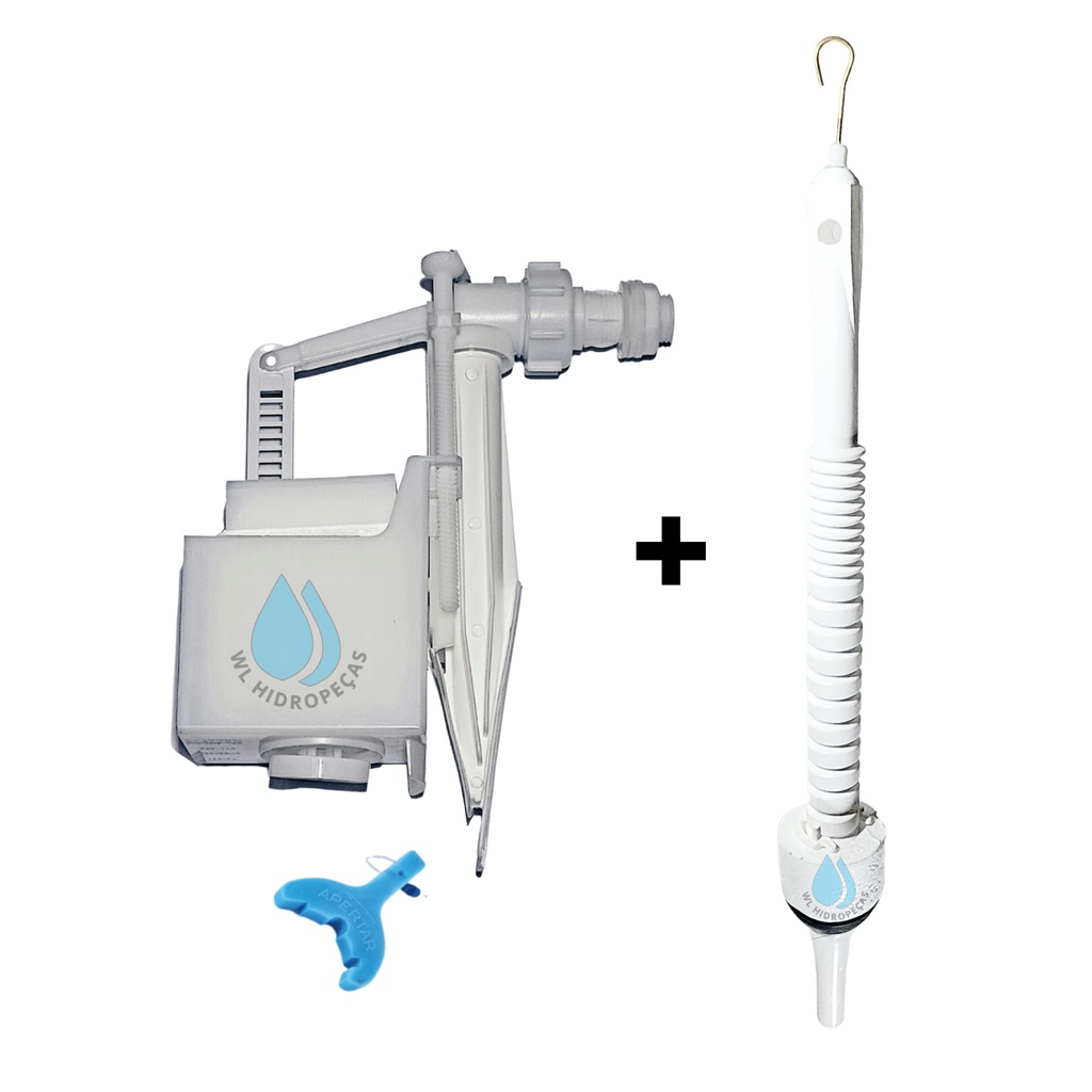 Kit Reparo Bóia E Obturador Caixa Descarga Elegance Montana