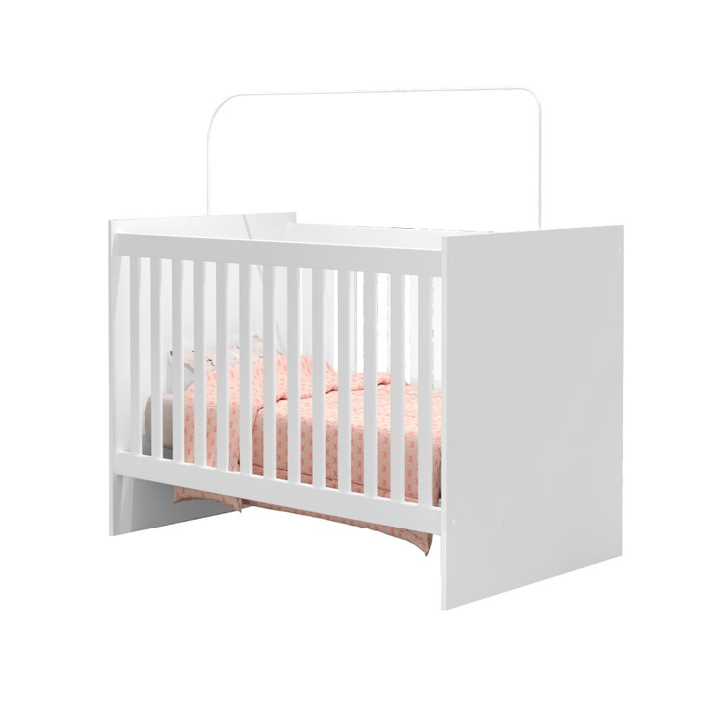 Berço Americano Giovana 0,77mx1,32m JA Branco