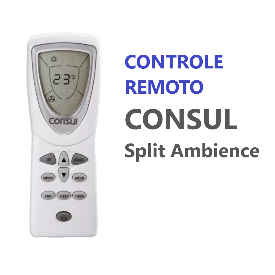 CONTROLE REMOTO AR CONDICIONADO CONSUL SPLIT AMBIENECE HI WALL INSPIRE ORIGINAL