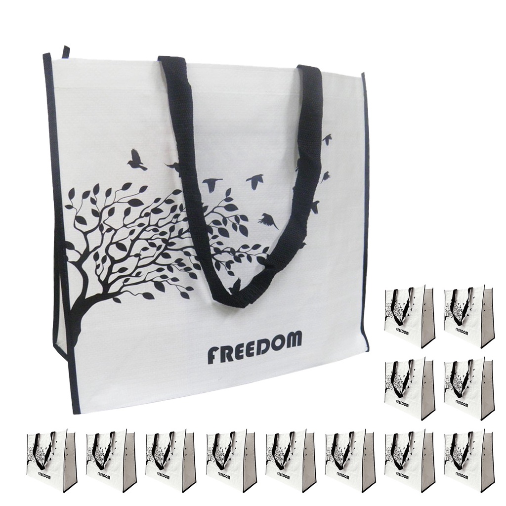 Bolsa Ecologica Sacola Ecobag Kit 13 Unidades Compras Mercado Dobravel Reutilizavel Retornavel Multiuso Resistente