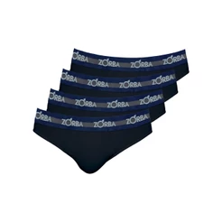Kit com 4 Cuecas Slip Zorba 0764