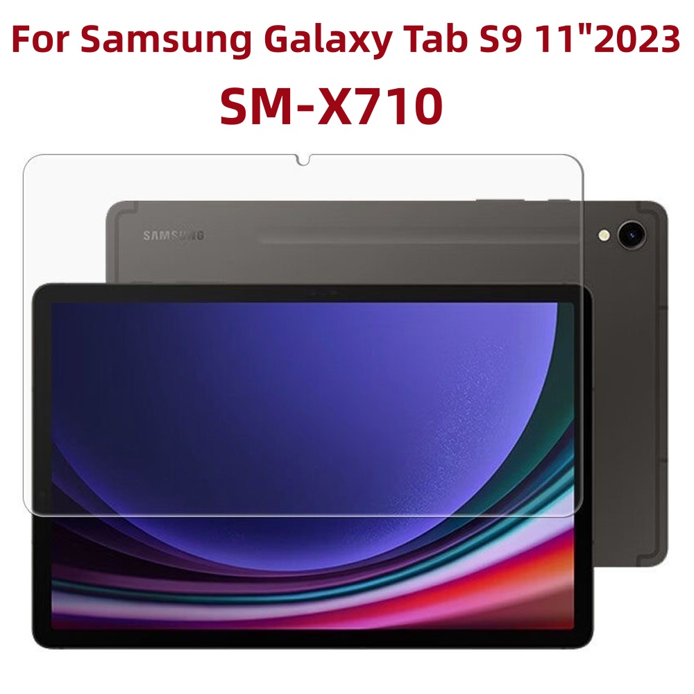 Para Samsung Galaxy Tab S9 11 Inch Tablet Protective 2023 SM-X710 Anti-Impressão Digital Filme De Vidro Temperado 9H Transparente