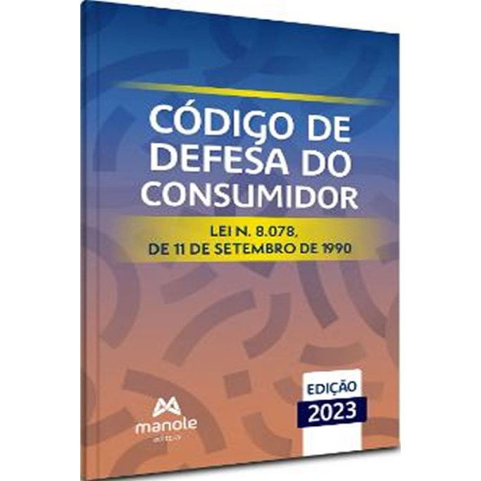 CÓDIGO DE DEFESA DO CONSUMIDOR 13º EDIÇÃO   LEI N. 8.078, DE 11 DE SETEMBRO DE 1990