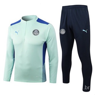 2022 Palmeiras Workout Jacket Formação Camisa Terno Manga Longa Calças 5BQS