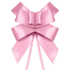Laço Fácil de Fita de Cetim - Rosa Claro - 22mm - 5 unidades - Progresso - Rizzo