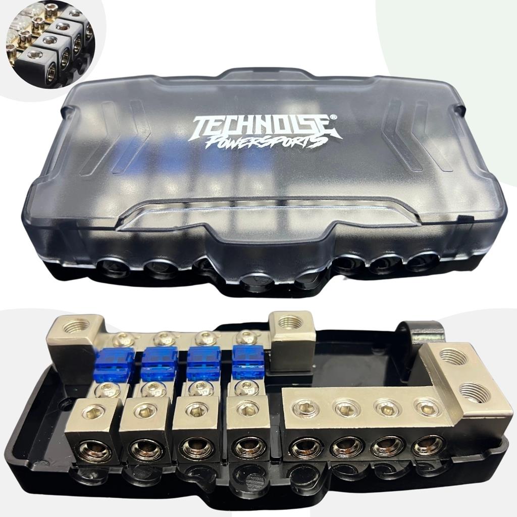 Porta Fusivel Distribuidor Technoise Positivo + Negativo em Oferta na Shopee