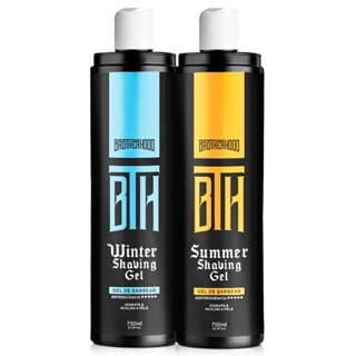 Kit Shaving Gel de Barbear Winter + Summer Shaving BTH 750ml em Oferta na Shopee