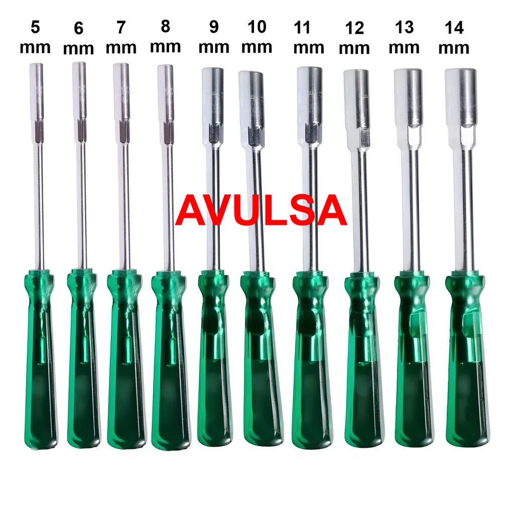 Chave Canhão 6, 7, 8, 9, 10, 11, 12, 13, 14mm Avulsa Cromo Vanádio Lotus