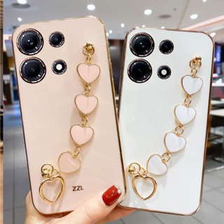 Bracelete Do Amor De Luxo Estojo Anti-Queda Para infinix note 30 4G pro vip Sexy Cover Case Note30