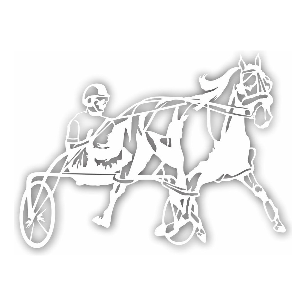 Adesivos Country Sertanejo American Trotter Cavalo Corrida