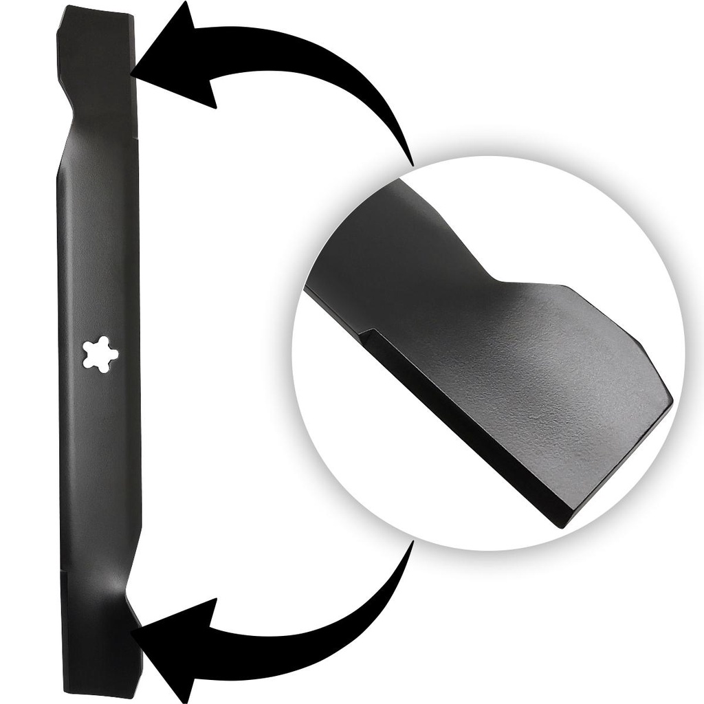 Lâmina Faca para Tratores Husqvarna 151/LT1597/LT131/PB145/18538