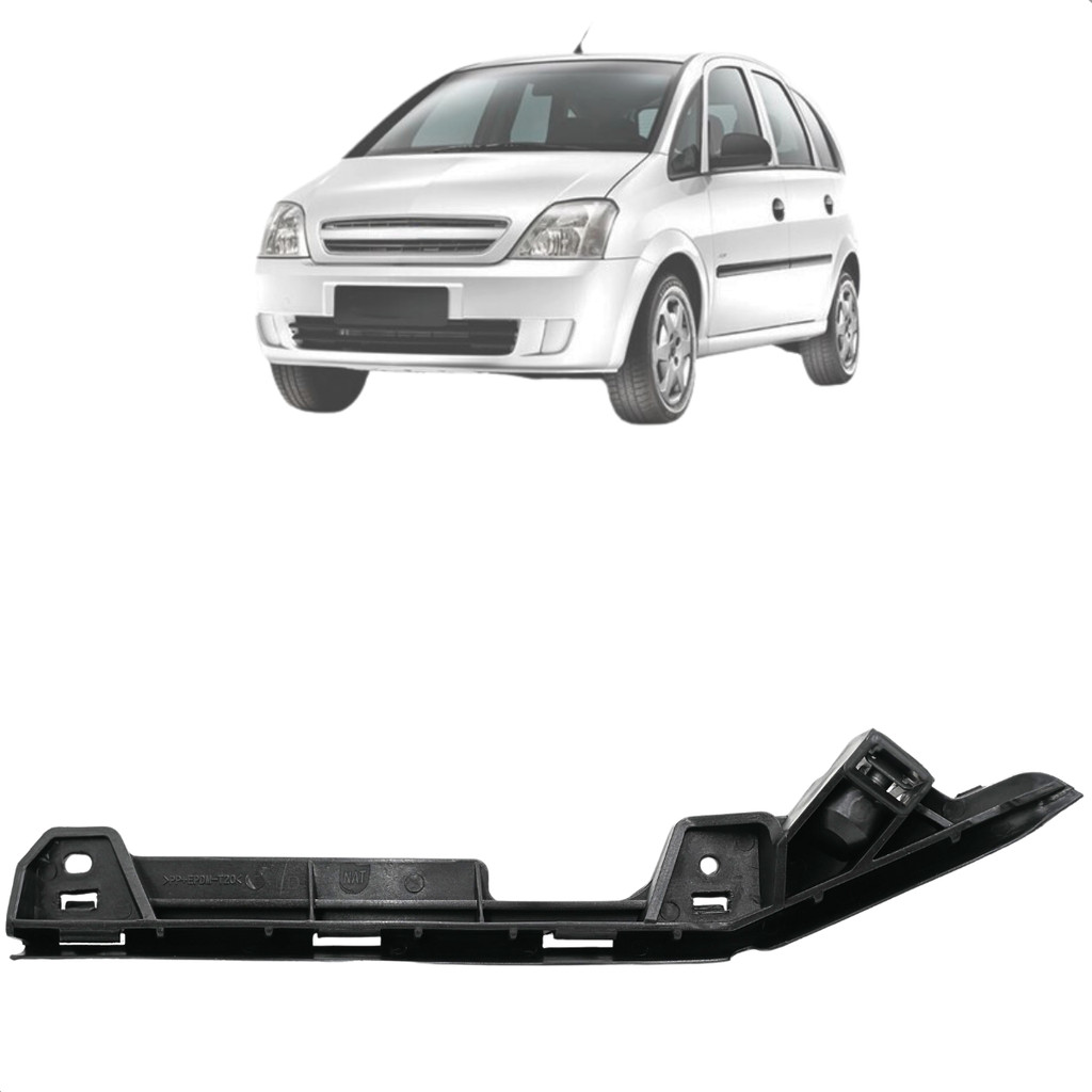 Guia Suporte Para-choque Dianteiro Meriva 2003 Até 2009 2010 2011 2012 Lado Direito