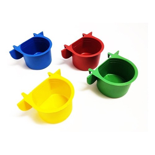 Kit 12 Comedouro Para Calopsita Bebedouro Para Passarinhos em Oferta na Shopee