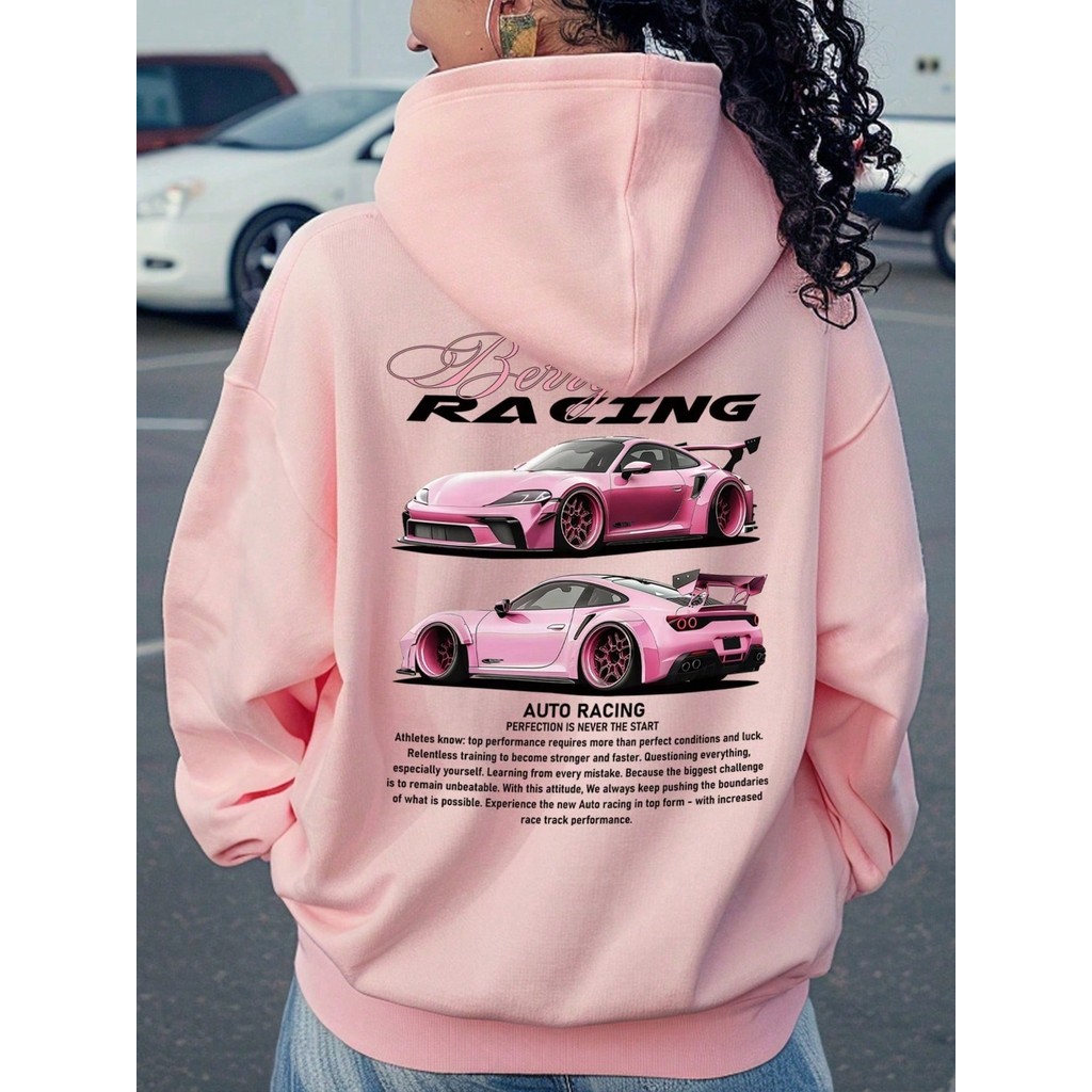 Moletom Premium Canguru Unissex Casual Entusiastas de Carros Blusa Frio Outono Inverno Top Lançamento Envio Rapido