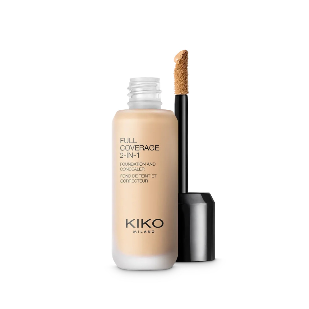 Base e Corretivo Full coverage 2 Em 1 Cor N25 Kiko Milano