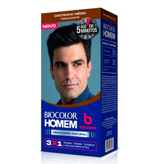 Tonalizante Biocolor Homem Castanho Escuro