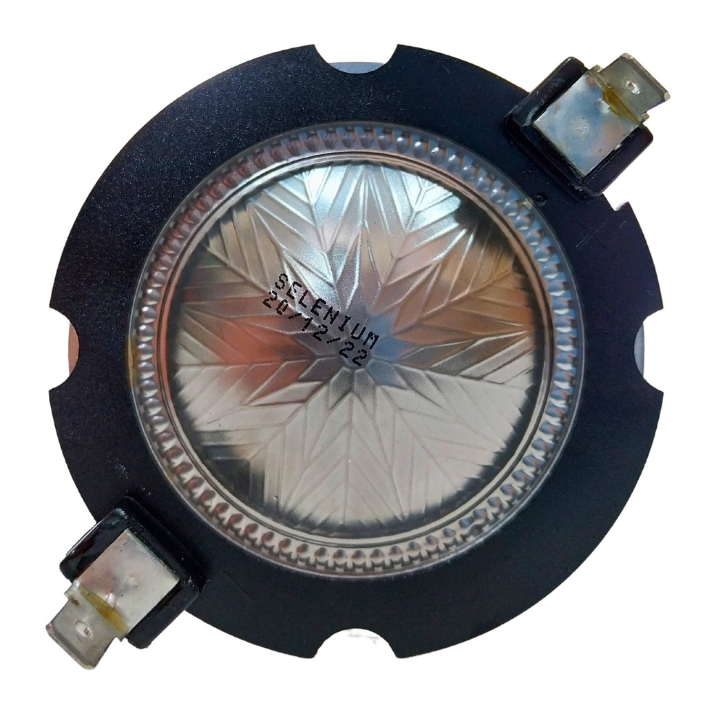 REPARO DRIVER TITANIUM ORIGINAL SELENIUM JBL 8 OHMS RPD220TI 80W RMS CARCAÇA EM ABS COBRE