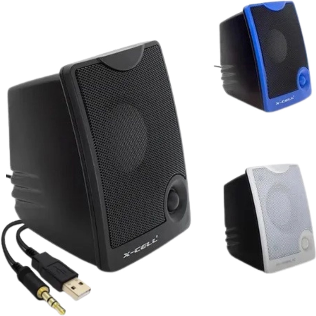 Caixa De Som Para Pc Multimídia Com Controle De Volume Alto-Falantes Para Computador Notebook Caixas De Som Conexão USB