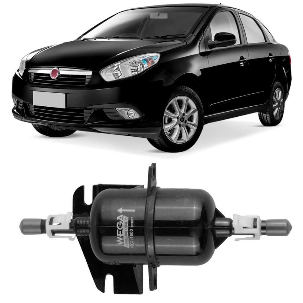 Filtro Combustivel Fiat Grand Siena 1.4 2012 A 2014 Wega em Oferta na Shopee
