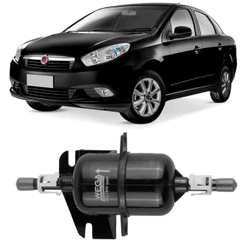 Filtro Combustivel Fiat Grand Siena 1.4 2012 A 2014 Wega