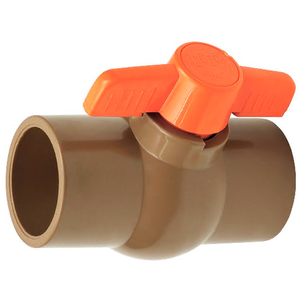 Registro De Esfera Soldável Marrom 20 ao 50mm Instalação Predial em Oferta na Shopee