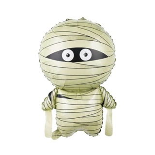 Balão Mumia Halloween Metalizado - 48cm x 75cm em Oferta na Shopee
