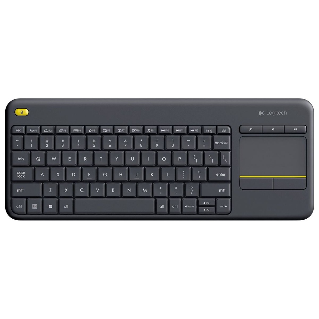 Teclado Wireless Logitech K400 Plus Touchpad Para Smart Tv