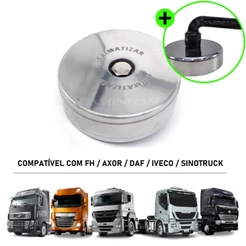 Tampa Tanque Combustível Diesel Anti-Vazamento Volvo FH / NH - DAF XF / CF - Iveco Stralis - Mercedes-Benz