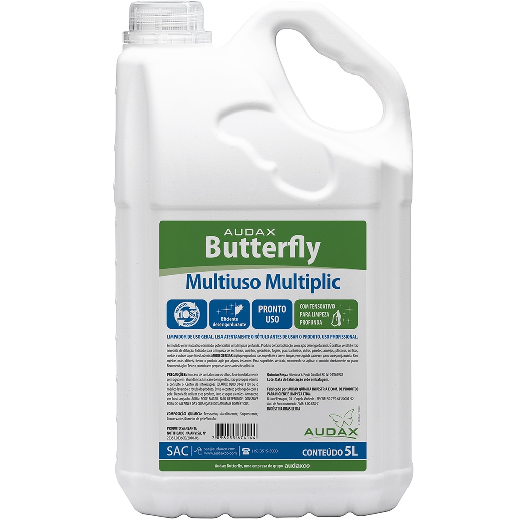 Multiuso Multiplic 5L Butterfly em Oferta na Shopee