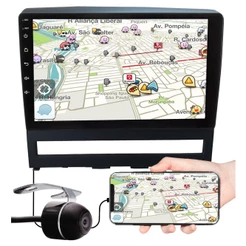 Multimídia 9" Polegadas Palio Strada Idea Weekend Siena Strada Espelhamento USB Bluetooth Moldura Painel + Câmera de Ré