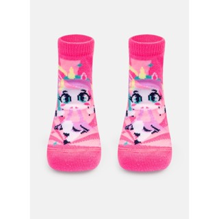 Meia Soquete Bebê Menina Unicórnio Kawaii - Puket