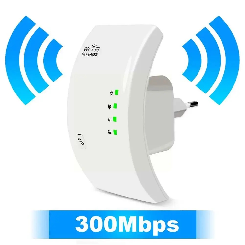 Repetidor Sinal Wifi Expansor Wi fi Wireless Aumenta Sinal Wi-fi