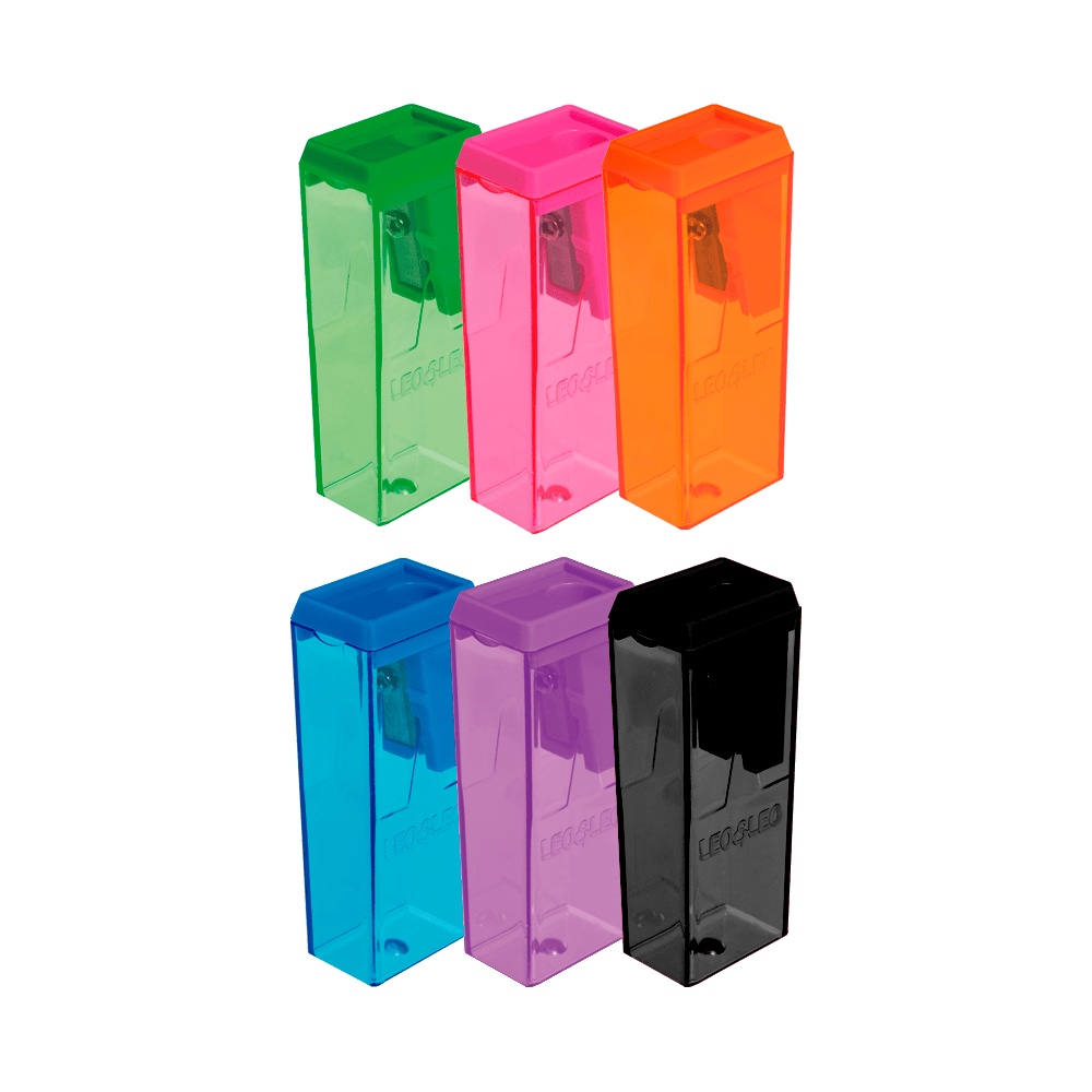 Apontador com Deposito Bloco 6Cm Leoeleo em Oferta na Shopee