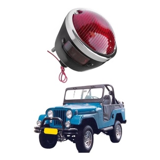 Lanterna Traseira Jeep Willys 58/79 85 Mm Am 1101 em Oferta na Shopee
