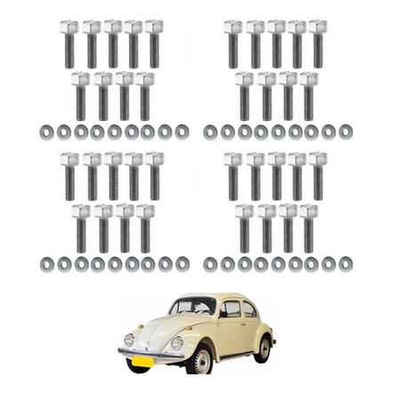 Kit Parafuso Para Fixacao 4 Paralamas Fusca