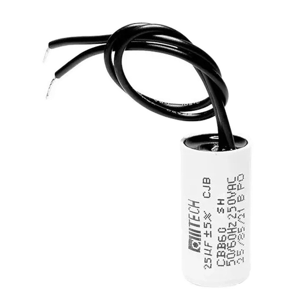 Capacitor 25uf X 250vca Motores 110volts de Portão