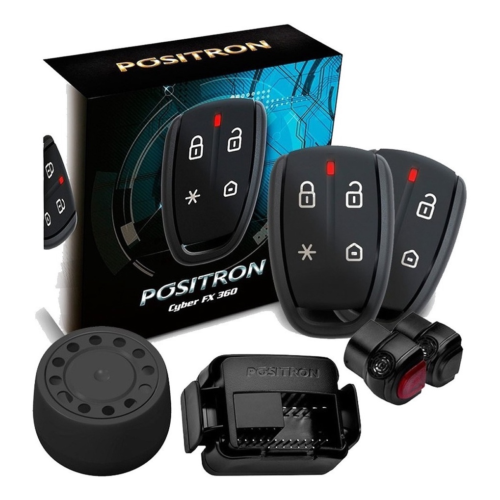 Alarme Automotivo Universal Fx360 Positron Controle de Som