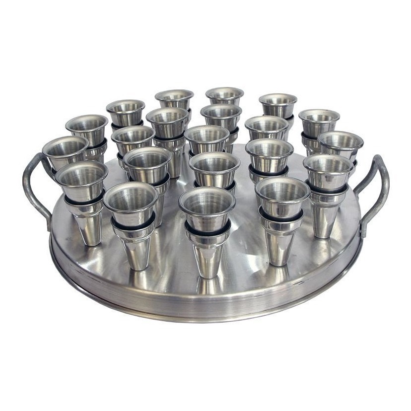 Forma Para Pizza Cone 6cm Aluminio 21 Pizzas Gastrobel