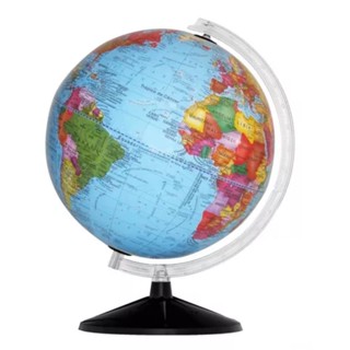 Globo Terrestre Escolar Giratório Mapa Mundi Rotatório Com Suporte Globo De Mesa Escolar Decoração