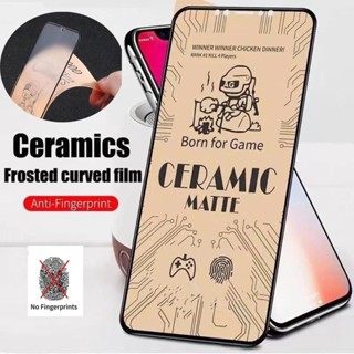 Protetor De Tela Cerâmico Antiimpressão Digital Para Xiaomi POCO C65 C40 F5 Pro 5G X5 X4 M5s M5 M4 M3 F4 F3 X3 GT 5G X3 Vidro Temperado Mate