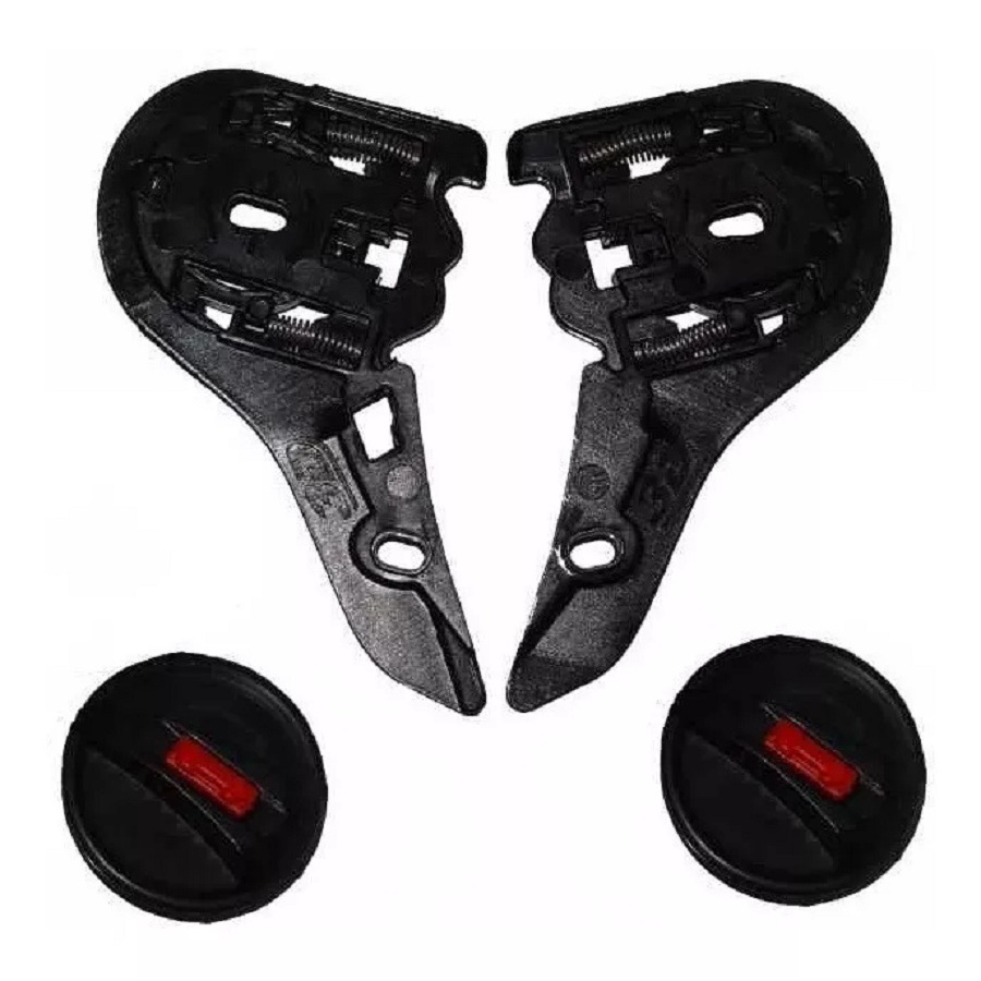 Reparo fixador viseira Capacete Ls2 FF 358 FF 396 / Helt Strada / Texx Fechado Fechado Double Vision par