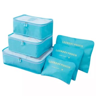 Kit 6 Organizador De Mala De Bagagem Viagem Kit 6 Necessaire Bolsa SusStore 3