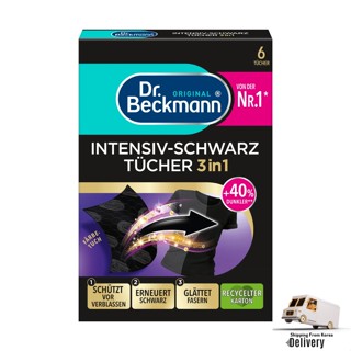 Dr Beckmann Panos Pretos Intensivos Para Fibras Pretas E Lisas Intensas 6 Folhas