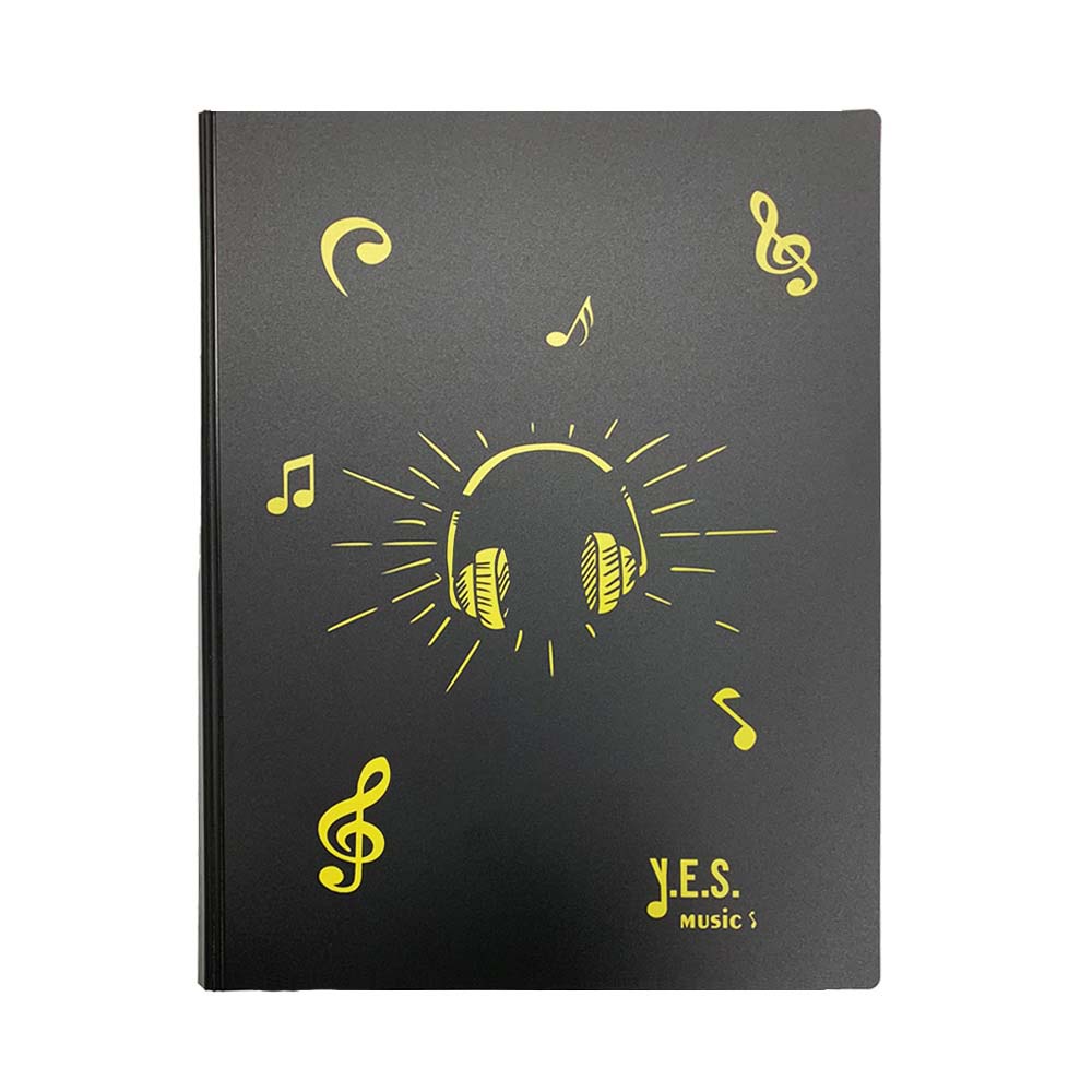 Pasta Catálogo 20 folhas A4 - Música