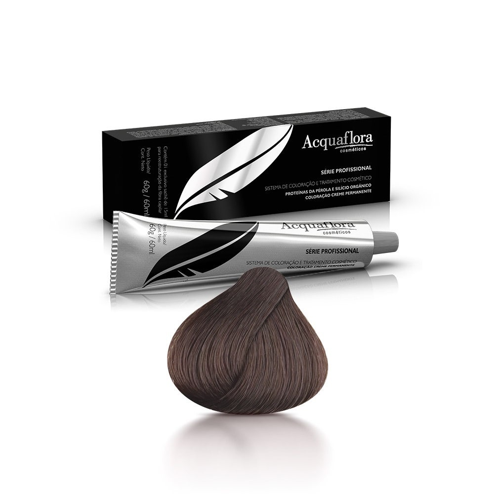 Tintura Acquaflora 6.7 Louro Escuro Marrom em Oferta na Shopee