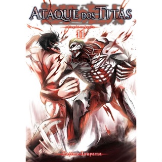 Ataque dos titãs vol. 11 série original em Oferta na Shopee