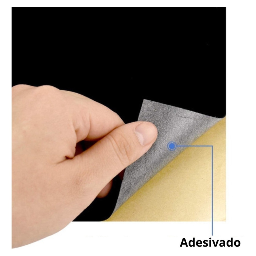 Feltro Auto Adesivo em Placa Móvel 240x450mm Grande Protetor Autoadesivo Para Moveis Em Feltro Placa - MAXXIMO — imagem 2 de 2